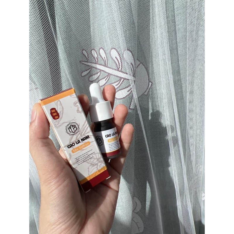 Cao lá nam mix safron thơm râu bắp 5ml  handmade
