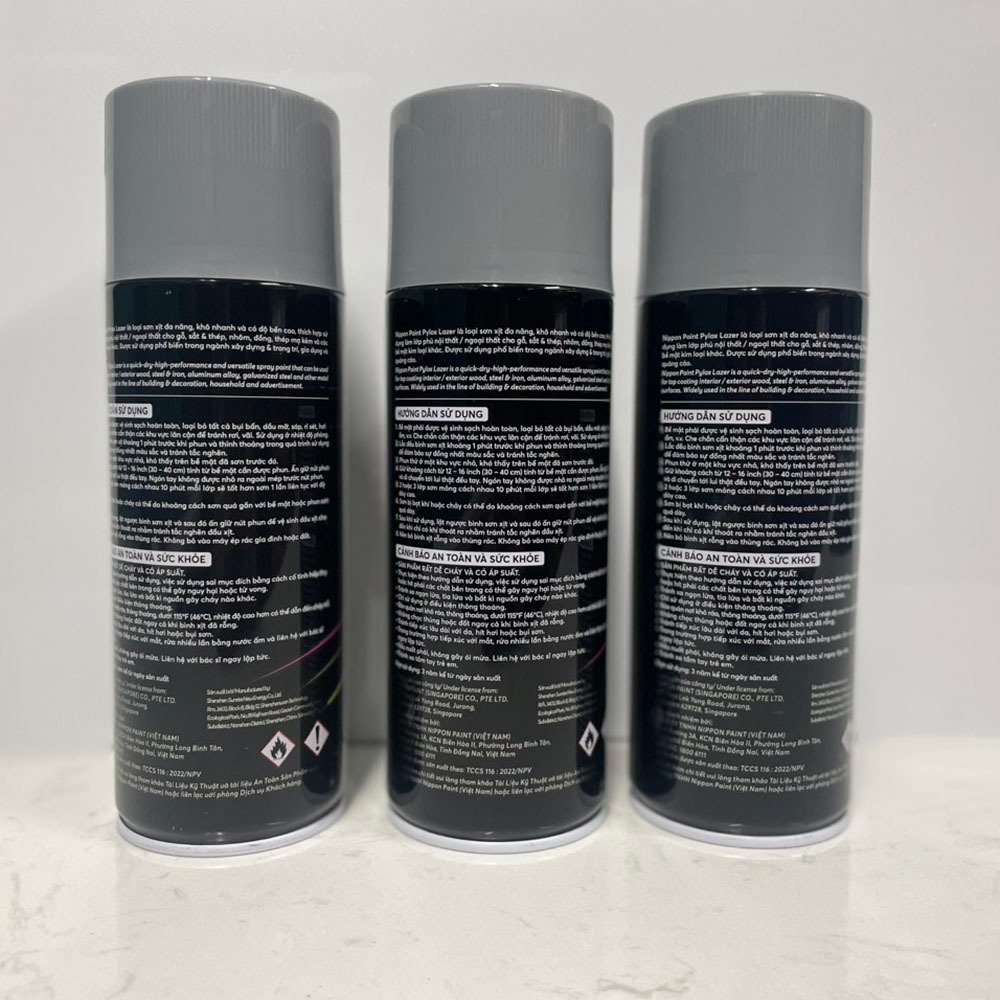 Sơn chịu nhiệt Nippon Paint Pylox Lazer 400ml