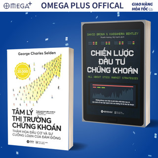 Sách Combo Tâm lý thị trường chứng khoán + Chiến Lược Đầu Tư Chứng Khoán