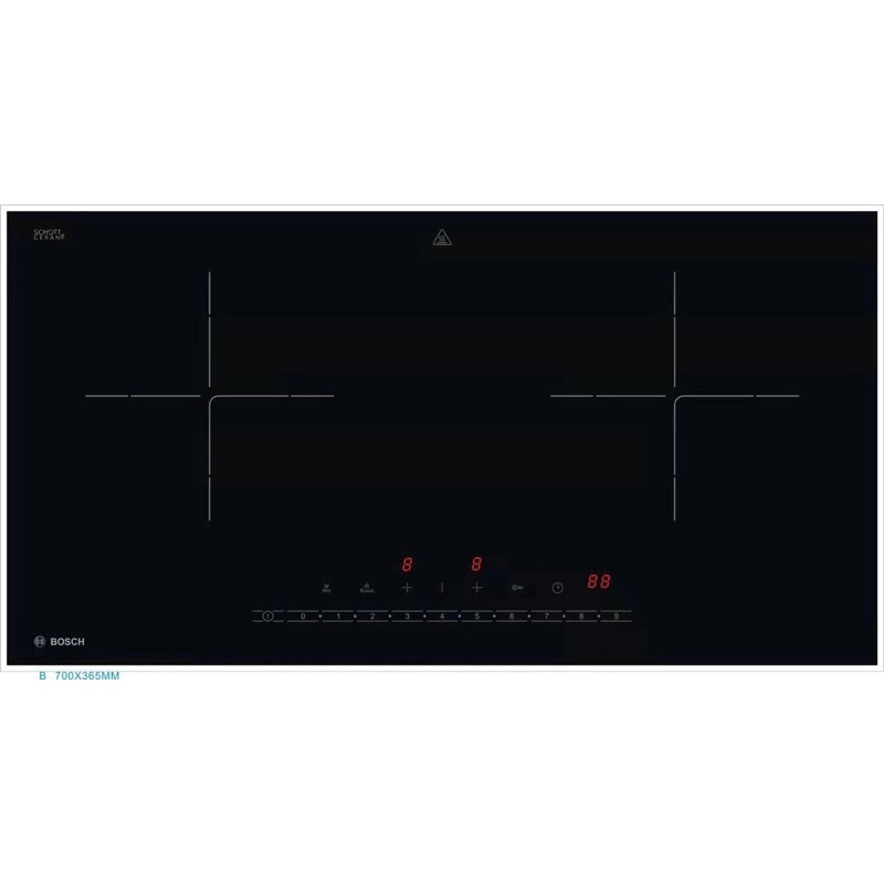 Bếp từ đôi Bosch PPAB2I Hàng Đức xịn