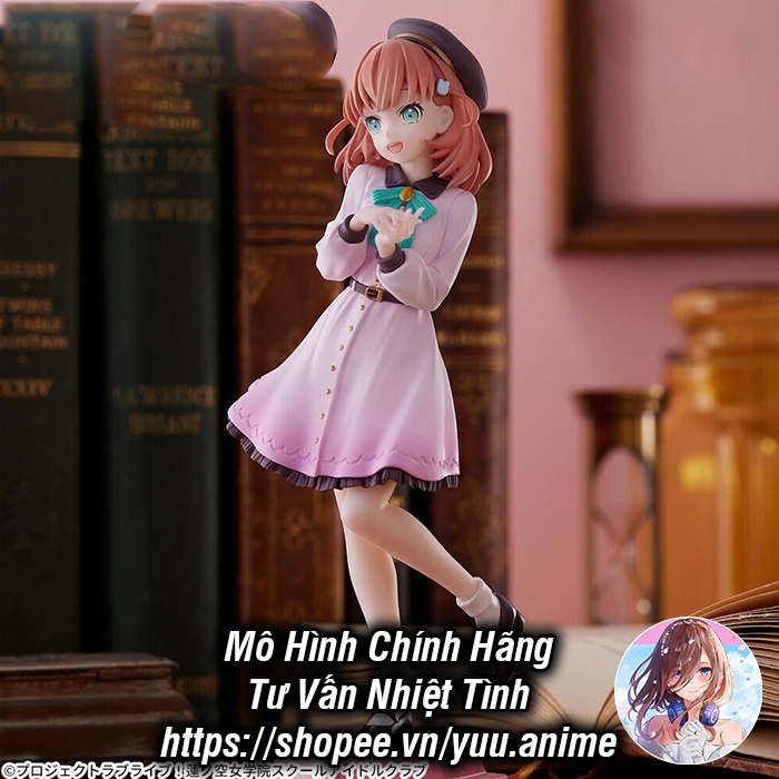 Mô Hình Chính Hãng Hasunosora Jogakuin School Idol Club - Hinoshita Kaho - Desktop×DecorateCollections SEGA