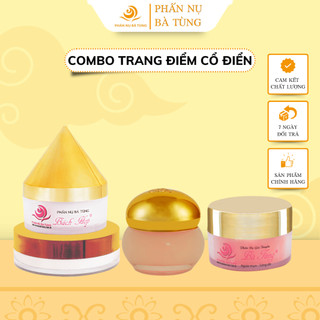Bộ sản phẩm trang điểm cổ điển cung phi- phấn nụ bà tùng