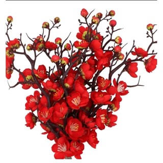 Cành đào vải - đào cổ 30cm trang trí
