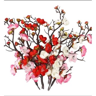 Cành đào vải - đào cổ 30cm trang trí