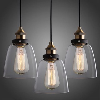 Đèn thả trần thủy tinh TH050 Hình D
