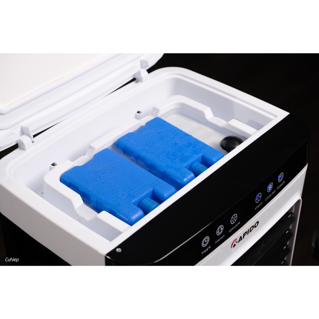 1 Viên Đá Khô Chính Hãng Rapido 500ml Cho Quạt Điều Hòa, Hơi Nước