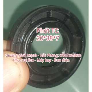 Phớt TC 20*38*7, 20x38x7