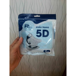 (thùng 100 cái) khẩu trang 5D PT Mask