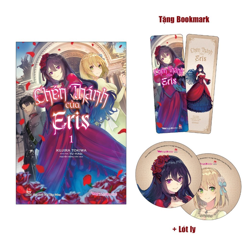 Sách - Chén thánh của Eris - Tập 1 - Tặng kèm Bookmark + Lót Ly - Light Novel - Wingsbooks - NXB Kim Đồng