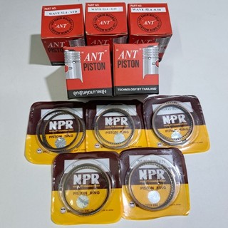 Piston+xét măng WAVE 110 ,CỐT( 0,1,2,3,4) dùng cho xe mày(lưu ý lắp cho xe máy trung quốc 110 cc)