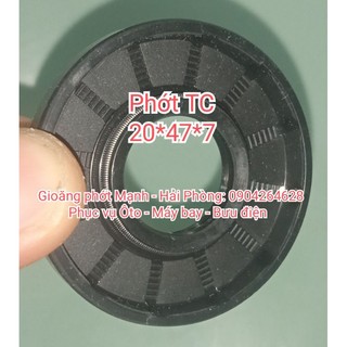 Phớt TC 20*47*7, 20x47x7
