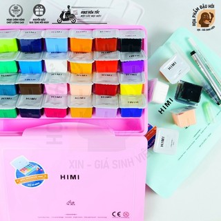-màu gouache himi chính hãng-18/24 màu-xịn