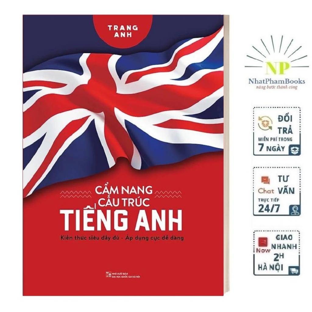 Sách - Cẩm nang cấu trúc tiếng Anh - Tác giả cô Trang Anh