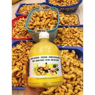 Cốt gừng tràm khuynh diệp tắm bé ngâm chân 500ml