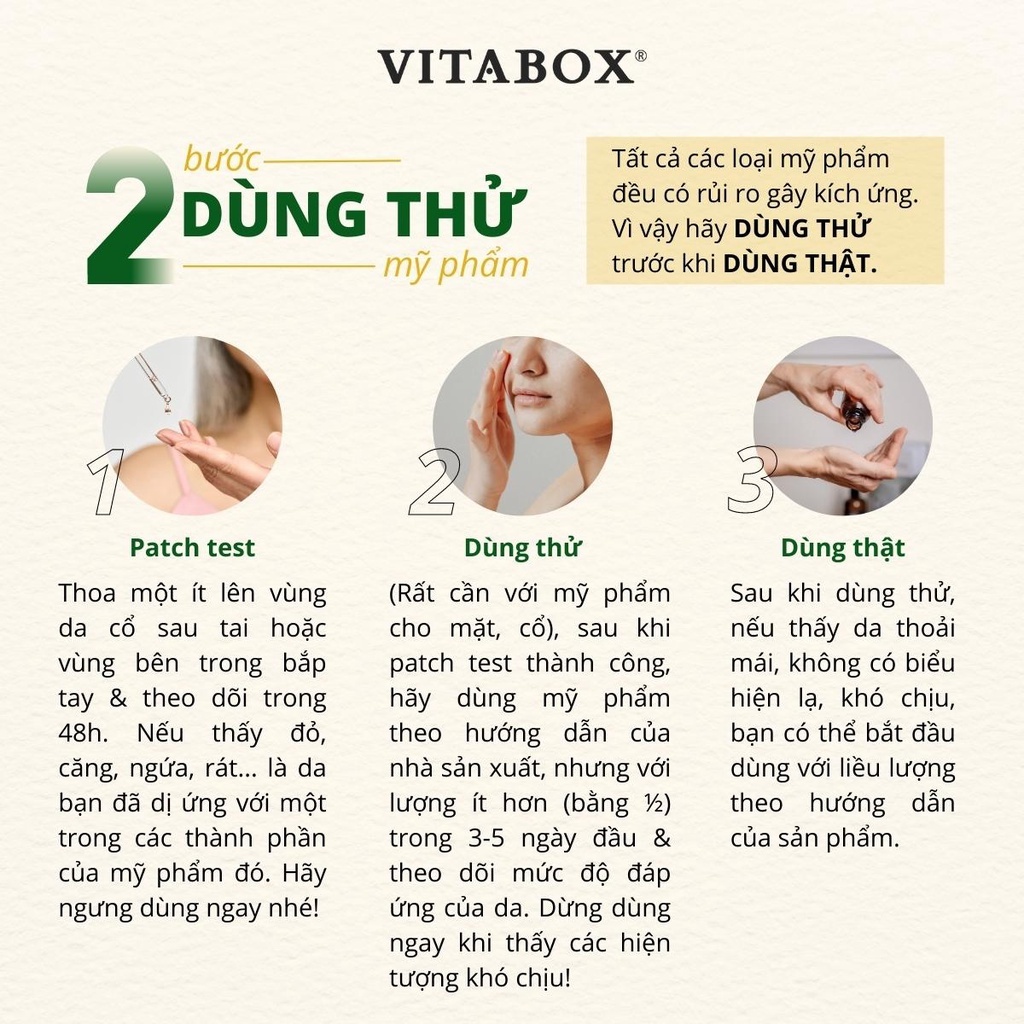 Dầu Dưỡng Da Mặt Cấp Ẩm Ngừa Mụn Sáng Da Cho Da Nhờn Và Hỗn Hợp VITABOX Light Serum Face Oil - 30mL
