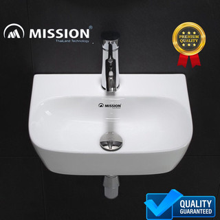 Chậu lavabo treo tường loại nhỏ mini cao cấp nhập khẩu