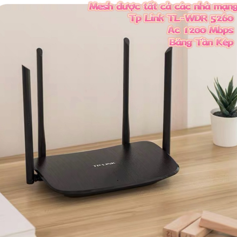 Bộ Phát Wifi TP-Link Chuẩn AC 1200Mbps, Bộ Phát Tp Link Ac 450 Mbps,Tốc Độ Chuẩn N