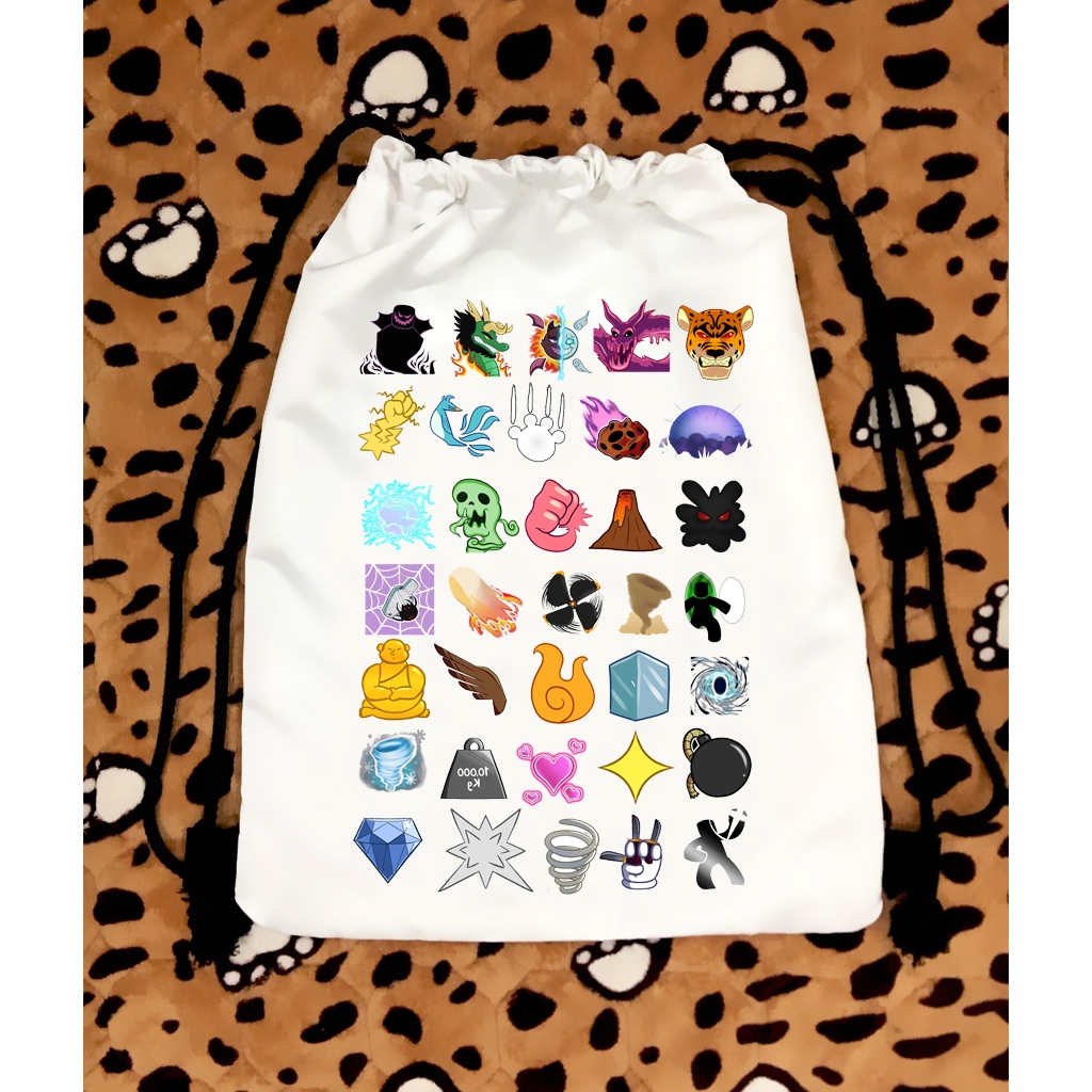 Balo rút blox fruit các trái ma mút ánh sáng âm nhạc portal các ký hiệu MA1393