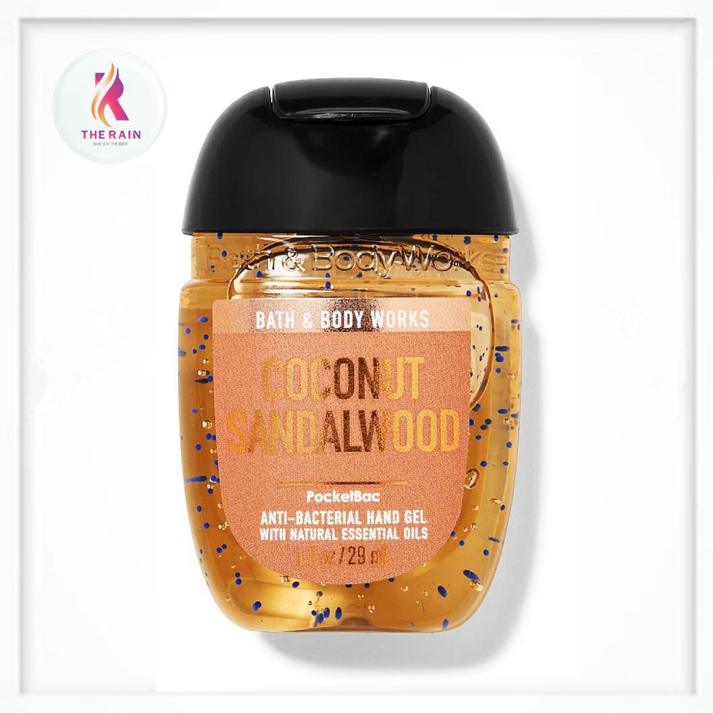 Gel rửa tay khô Bath & Body Works Coconut Sandalwood 29ml