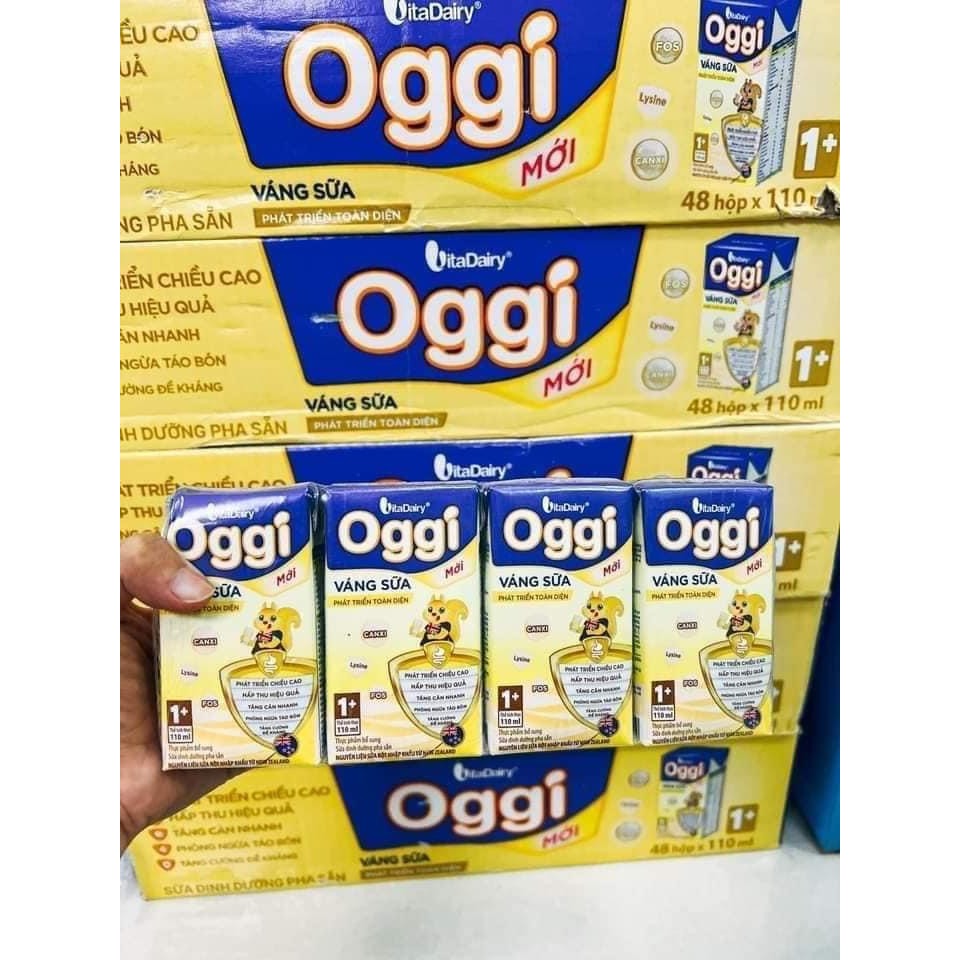 Thùng Sữa Bột Pha sẵn Oggi Vani Phát triển toàn diện