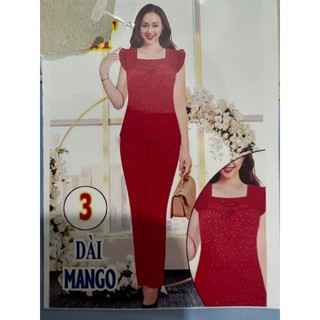 BỘ NỮ quần DÀI chất liệu LỤA MANGO SIZE 2(dưới 57kg) và SIZE 3 (dưới 63kg)