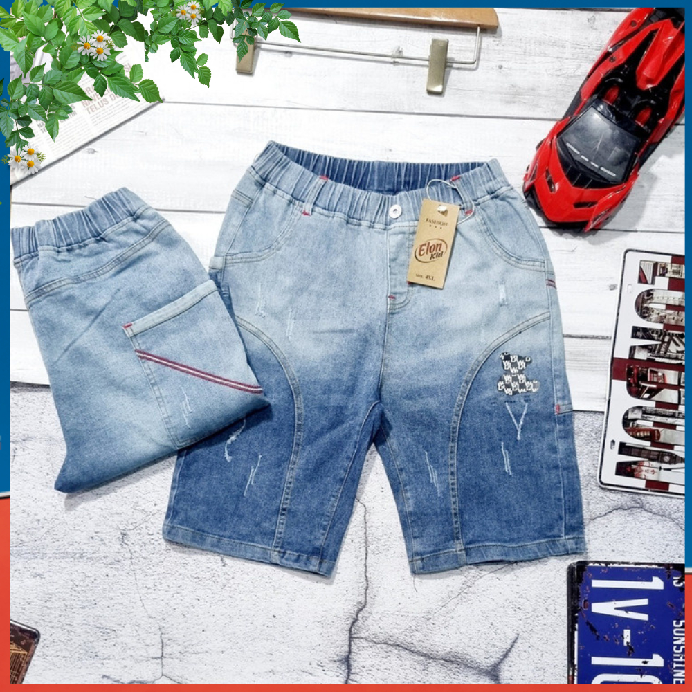 Quần Jean Bé Trai Size Đại 30kg-50kg Chất Co Giãn Mạnh Mềm Mại Mát.1559