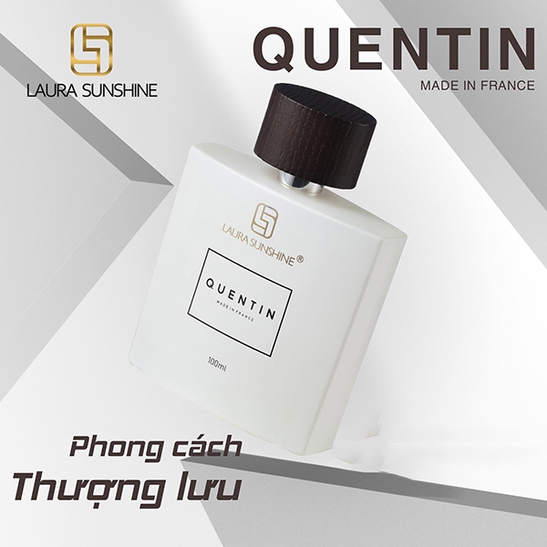 Nước Hoa Nam Quentin Laura Sunshine Nhật Kim Anh 100ml Mùi Hương Nam Tính Lôi Cuốn
