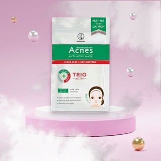 Mặt nạ chuyên biệt cho da mụn Acnes Anti-Acne Mask (3 miếng)