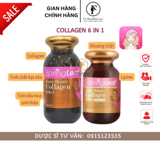 Viên Uống Collagen 6 in 1 Spring Leaf Inner Beauty của Úc