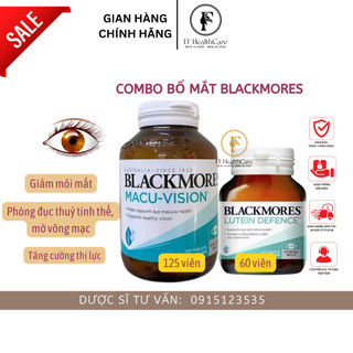 Combo Viên Uống Bổ Mắt Blackmores- Bổ Mắt Blackmores Macu Vision và Lutein Blackmores