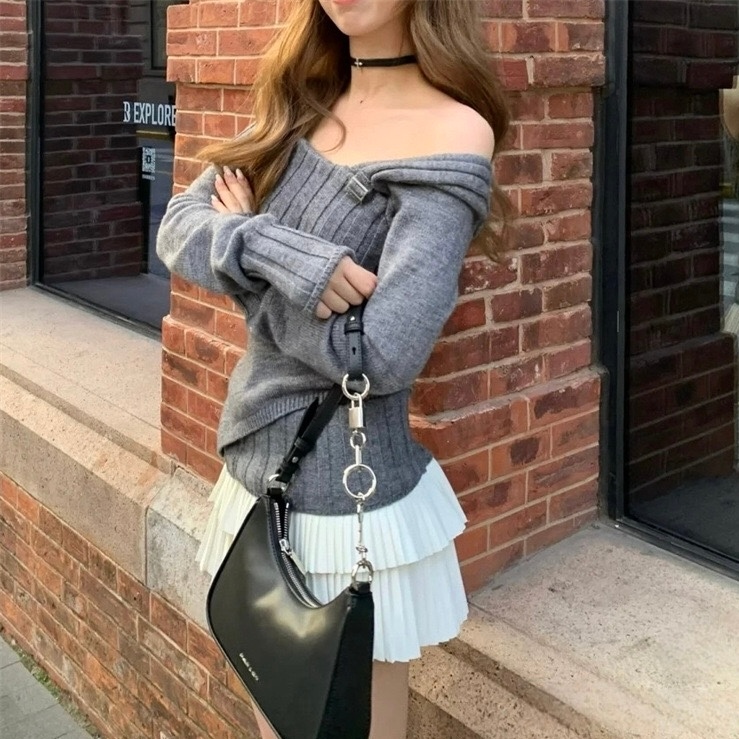 Túi xách nữ, túi kẹp nách cê ka dây xích ổ khóa size 23 - Lucky9store