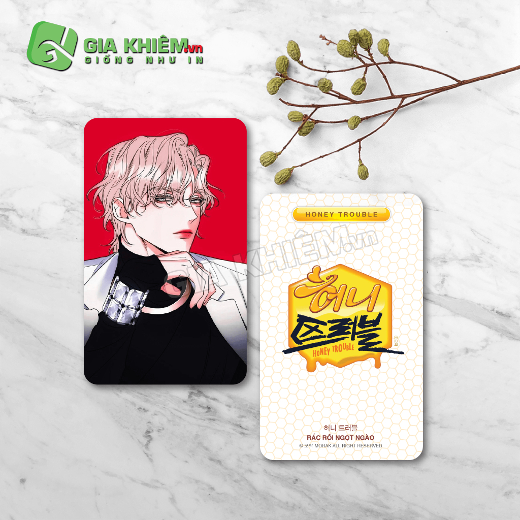 Card BOMTOON Unoff Lomo Manhwa BL Limited