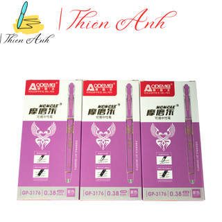 Bút mực tím học sinh Đại Bàng xóa được, bút mực trẻ em xóa được, bút mực tím tẩy được, bút gel tím Đại Bàng xóa được