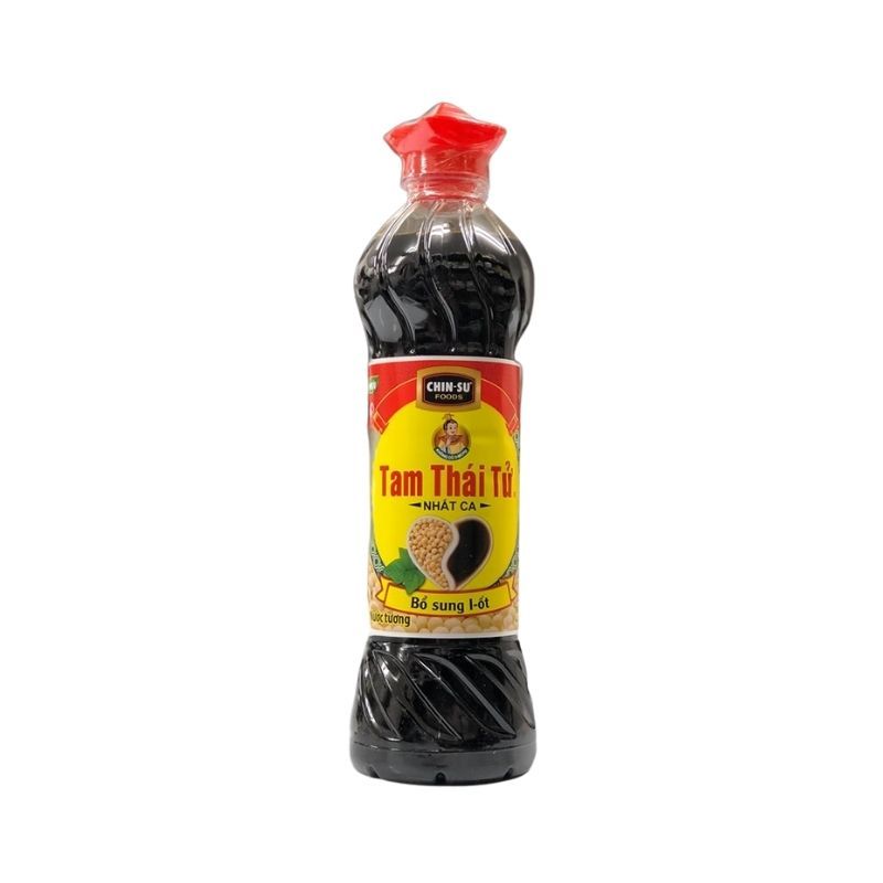 Nước Tương Tam Thái Tử Nhị Ca Chinsu 500ml - Ăn Vặt Yu Yu Tây Ninh