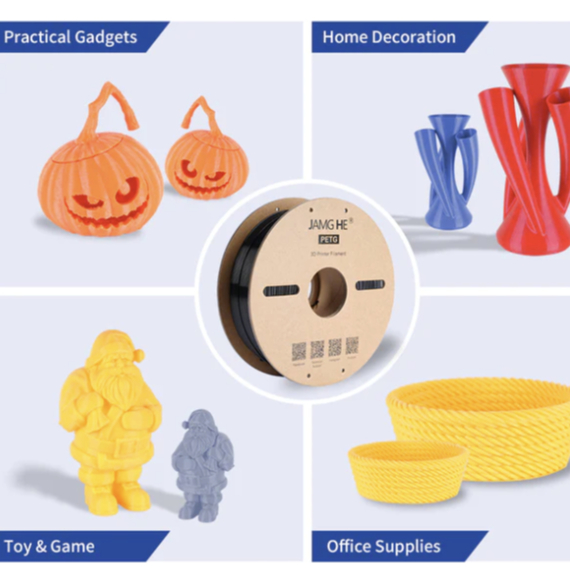 Nhựa In 3D PetG Jamg He - Độ Bền Tuyệt Đối