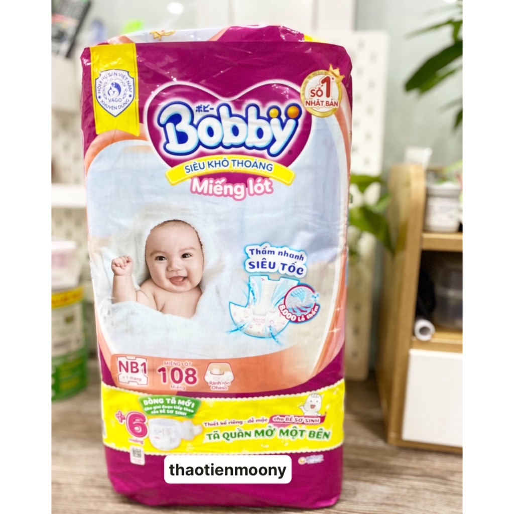 Bán Lẻ Miếng Lót Sơ Sinh Tã Bobby ( dùng thay băng vệ sinh)