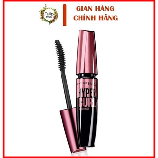  Mascara Dài Mi và Cong Mi Maybelline New York Hyper Curl Waterproof Chuốt Mi Đen 9.2ml 