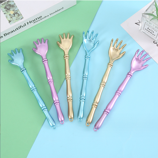 bút cánh tay nhũ D229 cú hoạt hình dễ thương kute viết gel
