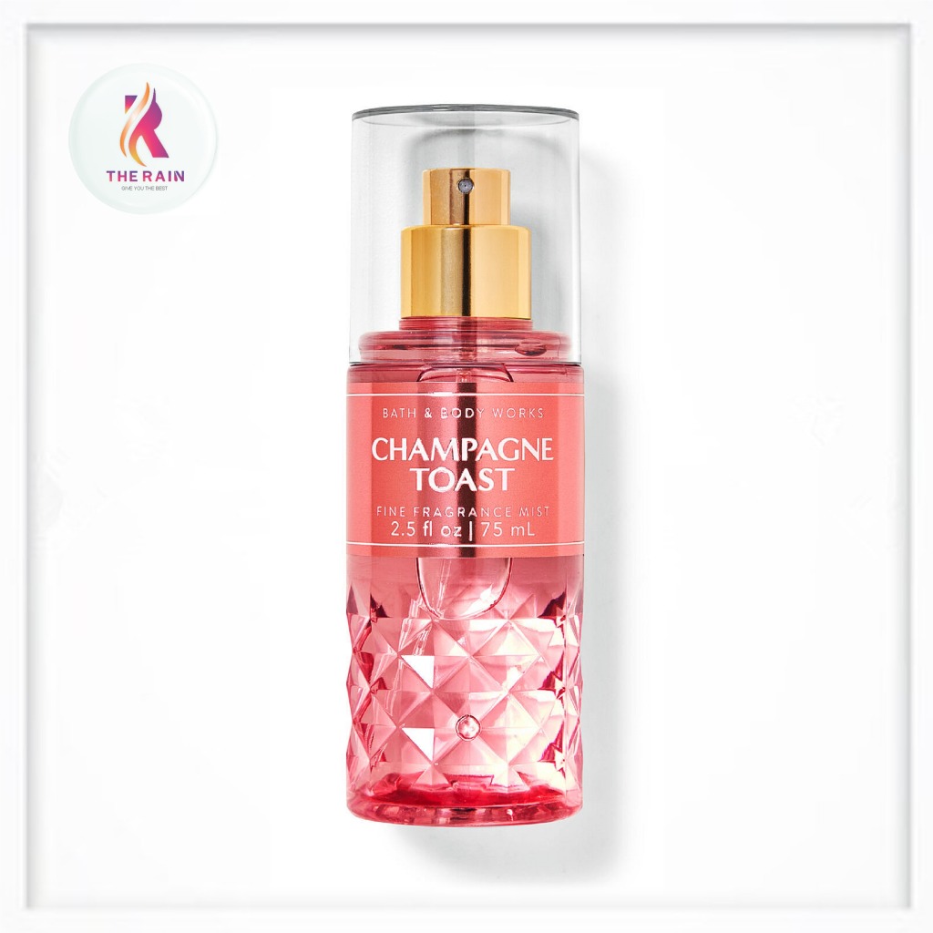 Xịt thơm toàn thân mini Bath & Body Works Champagne Toast 75ml