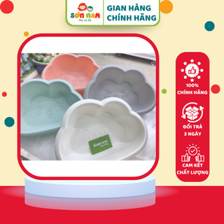 Chậu rửa mặt cho bé hình đám mây, thau nhựa rửa mặt vệ sinh cho trẻ sơ sinh