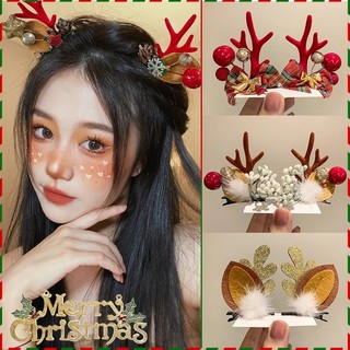 Kẹp tóc noel cho bé gái xinh xắn phụ kiện tóc cho bé gái
