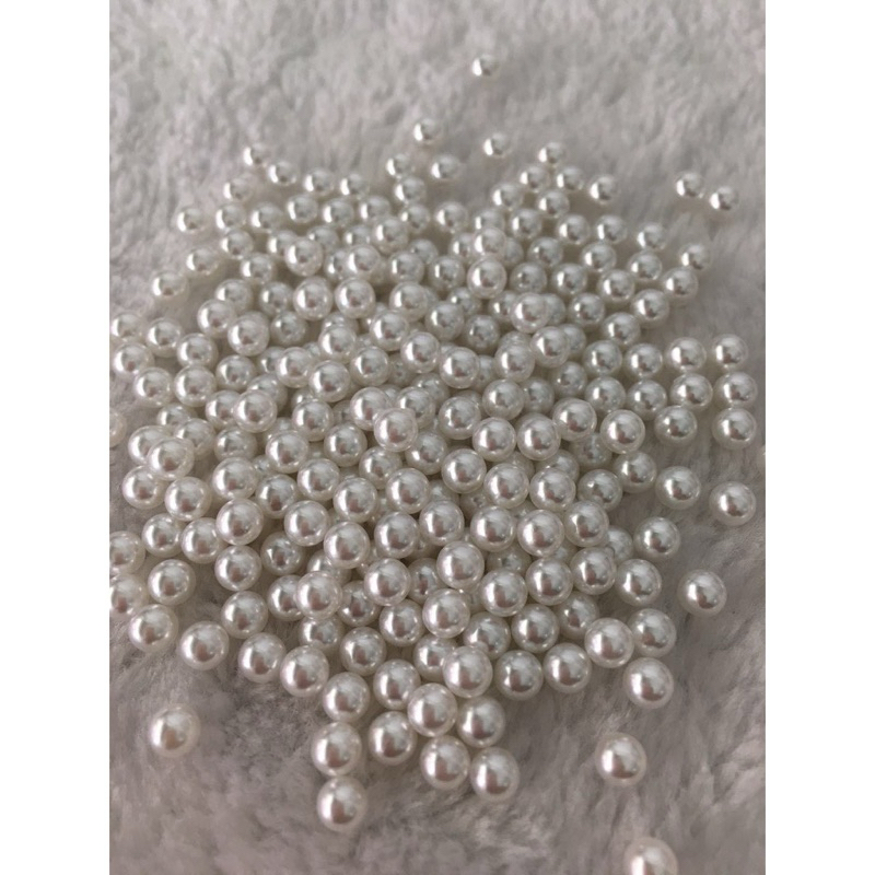 50 hạt chuỗi k lỗ 6mm