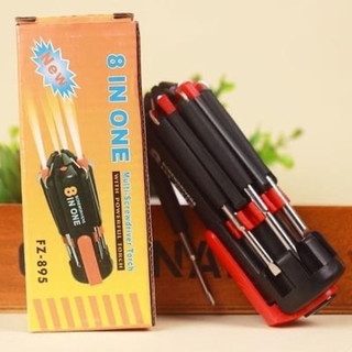 Bộ tô vít 8 trong 1 có đèn pin