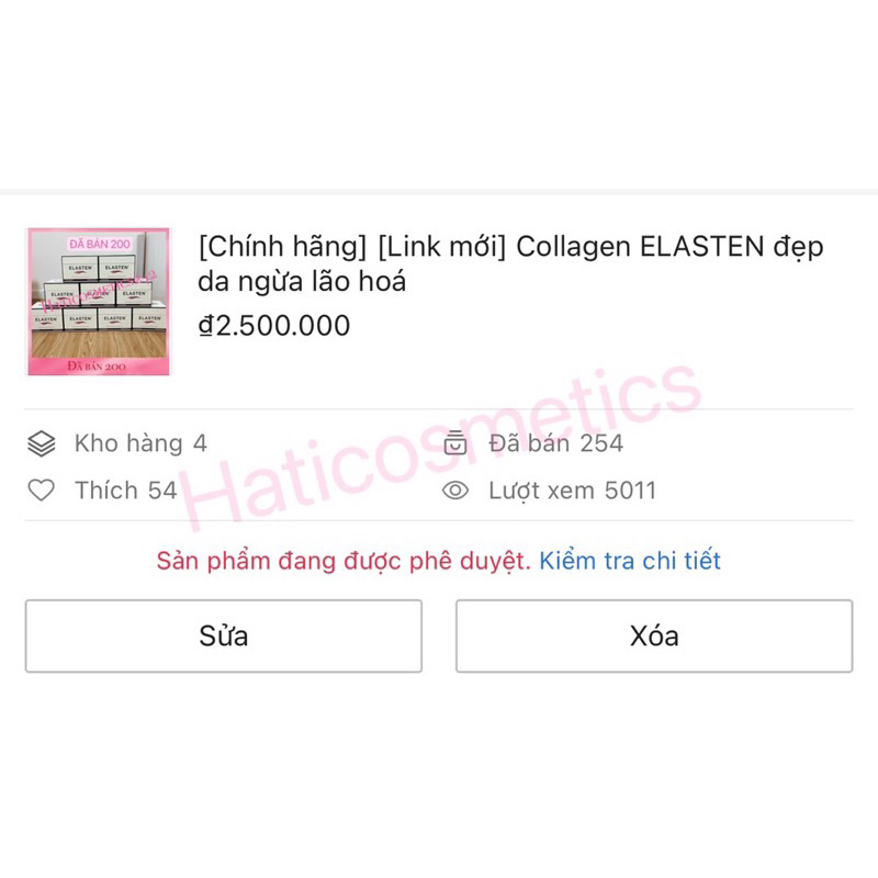 Collagen ELASTEN đẹp da