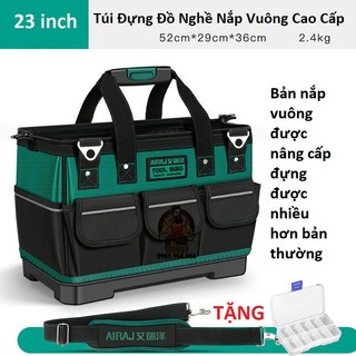 TÚI ĐỰNG ĐỒ NGHỀ - TÚI ĐỰNG DỤNG CỤ SỬA CHỮA ĐẾ NHỰA CAO CẤP XUẤT NHẬT - TẶNG HỘP ĐỰNG ỐC VÍT
