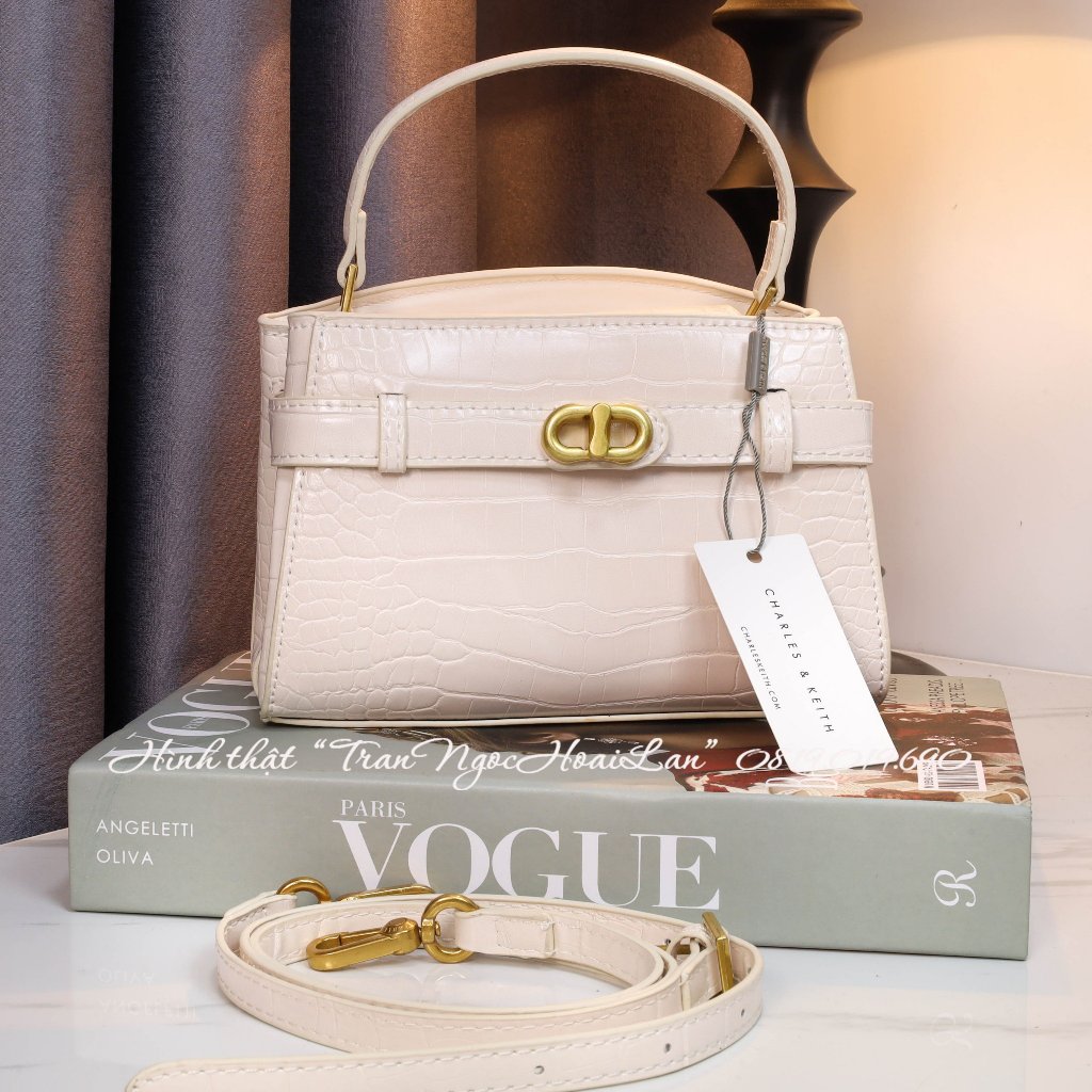 Túi cầm tay + đeo chéo nữ CK2-50270880 CK2-50271027 4 màu