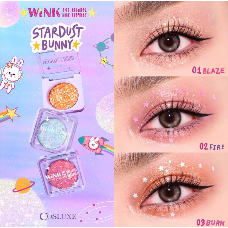 Phấn mắt nhũ hạt to Wink To The Blink Blink Stardust Bunny