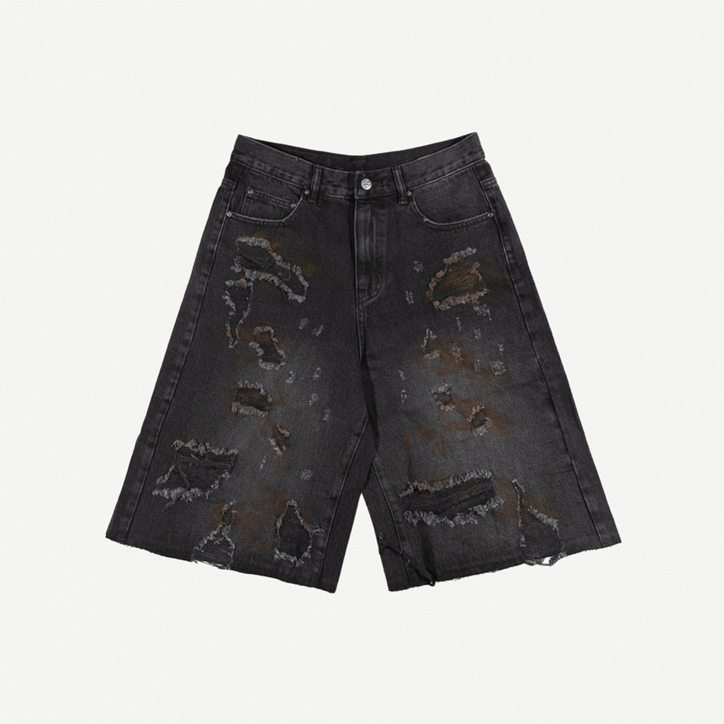 QUẦN LỬNG RIPPED BAGGY SHORTS / GAMBLE WORLDWIDE