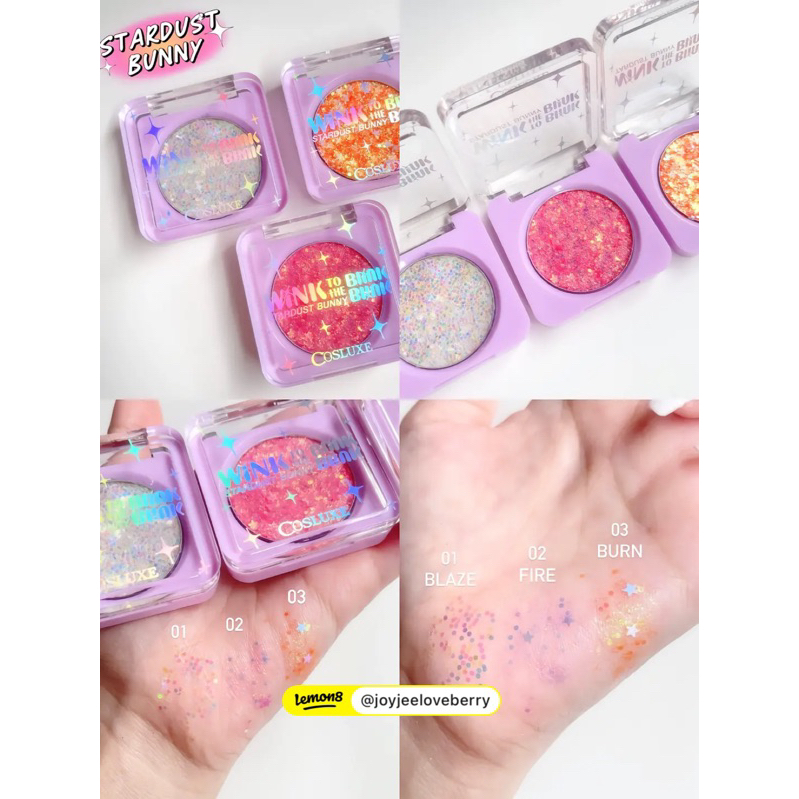 Phấn mắt nhũ hạt to Wink To The Blink Blink Stardust Bunny