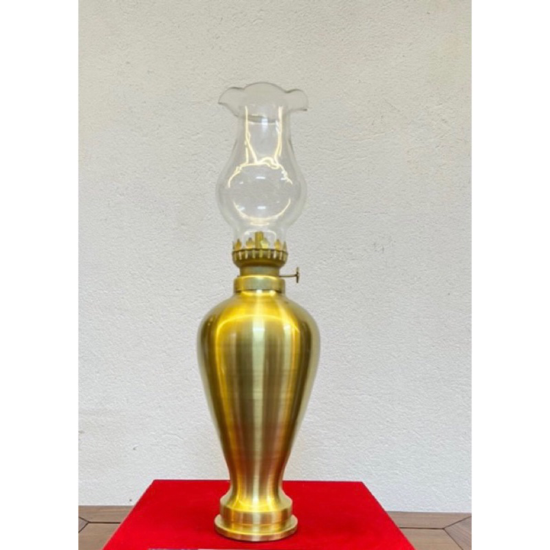 [Đồng Catut Thật] Đèn dầu thờ cúng bằng đồng cattut nguyên chất gò thủ công